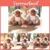 Adorable Plush Monkey Keychain Soft Stuffed Animal Doll Cuddly Keyring Accessory