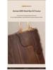 Retro Solid Wood Folding Screen Divider for Living Room and Bedroom