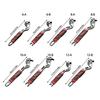 Rustproof Double Head Auto Locking Adjustable Wrench for Reliable Performances in Damp Industrial and Outdoor Applications