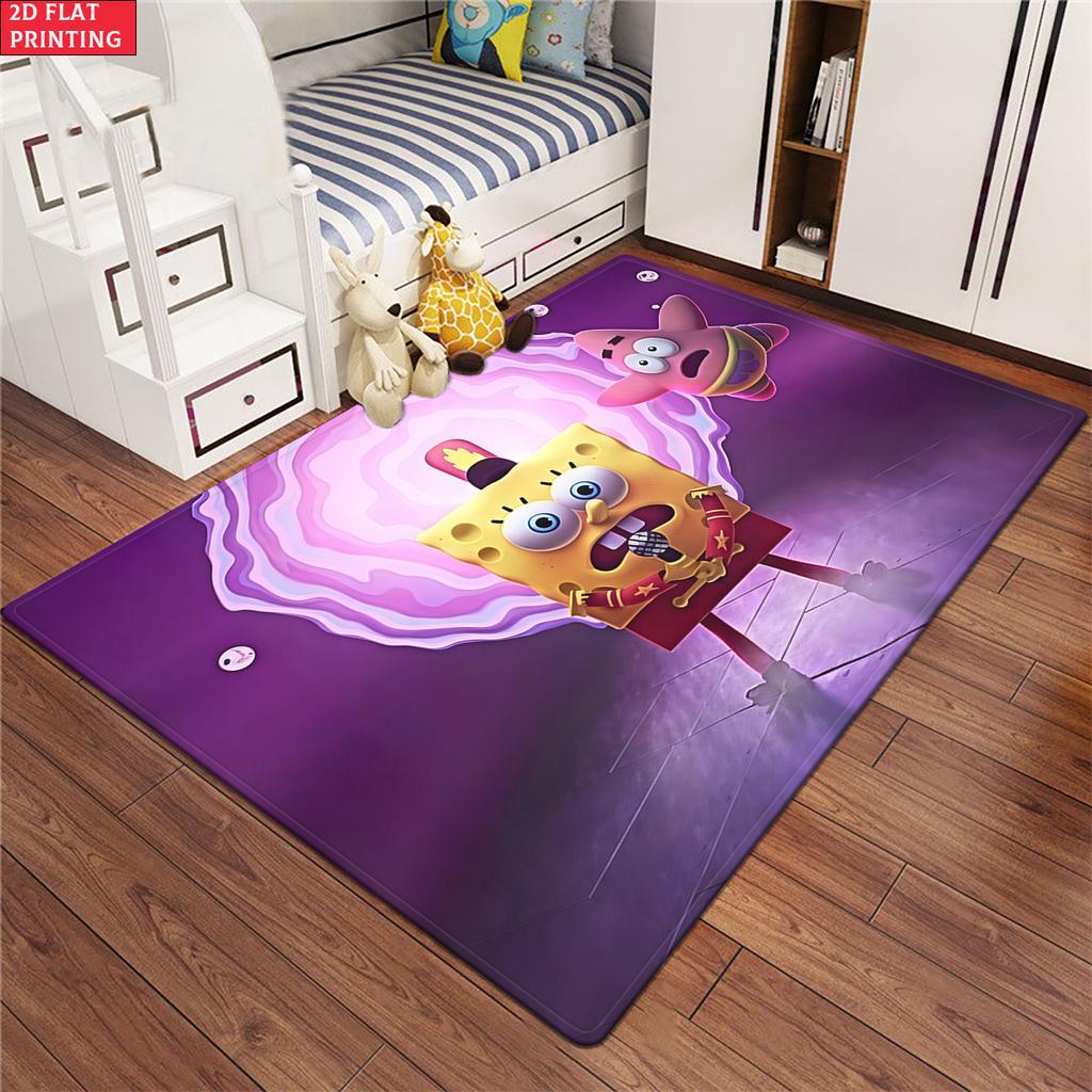 Good partner print Large Room Carpet Non Slip Cartoon Kids Bedroom Living Room Floor Mat Home Decor Children's Play Carpet