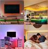 1M Led Lights 5050 for Room Music Sync Multicolor RGB 5V Led Strip Lights Flexible Ribbon for Party Bedroom Decor TV Backlights