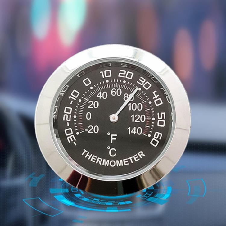 Car Interior Accessories Mini Hygrometer Thermometer Dashboard Ornament Car Part