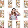 Cartoon Cute Capybara Tattoo Sticker Waterproof Party Party Gift Funny Fun Face Sticker Can Be