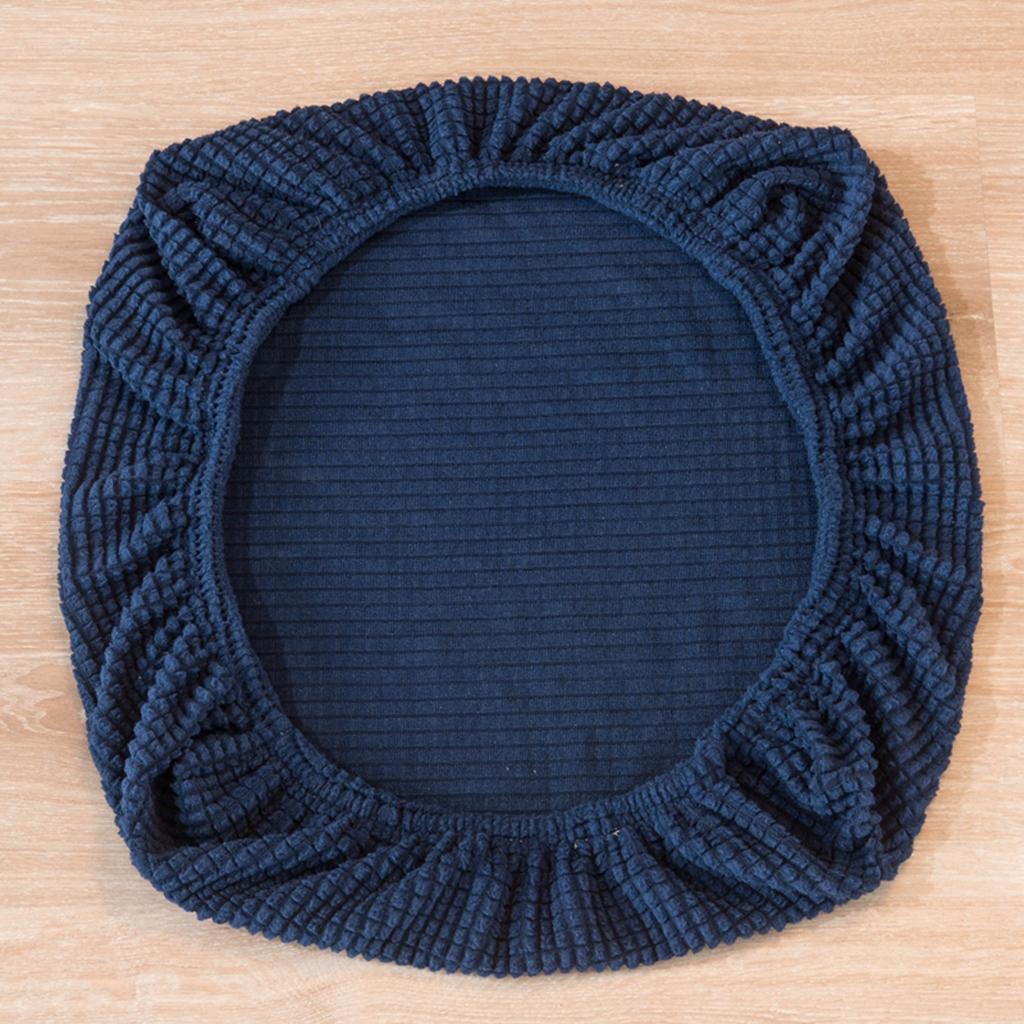 Dining Room Chair Seat Cover Stool Seat Slipcover Protector for Pub Salon