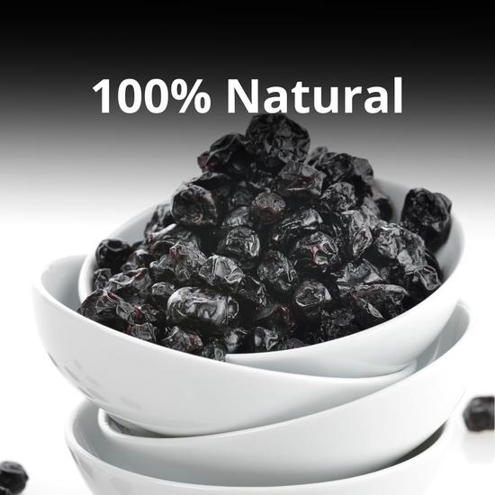 HEALTHY MASTER Blue Berry-250 Gm | Naturally Premium Dried Berries | Vitamin Rich Blue Berries | Healthy Snack | Blueberry Dry Fruit