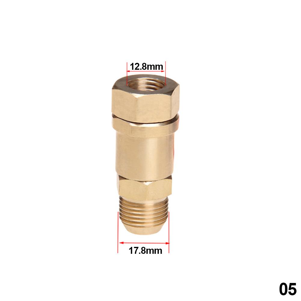 Anti Twist Wash Gun To Hose Connector M22 M14 G1/4 G3/8 Swivel Fitting Adapter Coupler