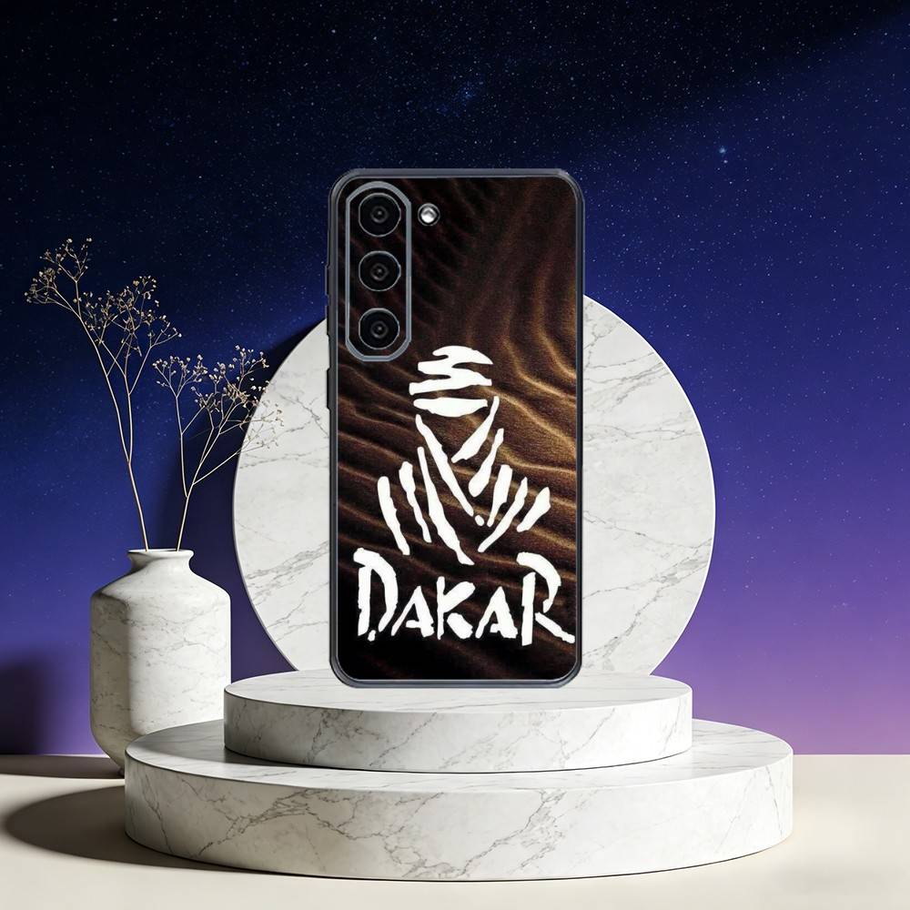 

Rally D-Dakar Logo Phone Case For Samsung Galaxy A73,A72,A71,A70,A53,A52,A51,Others Soft Black Cover Samsung a40