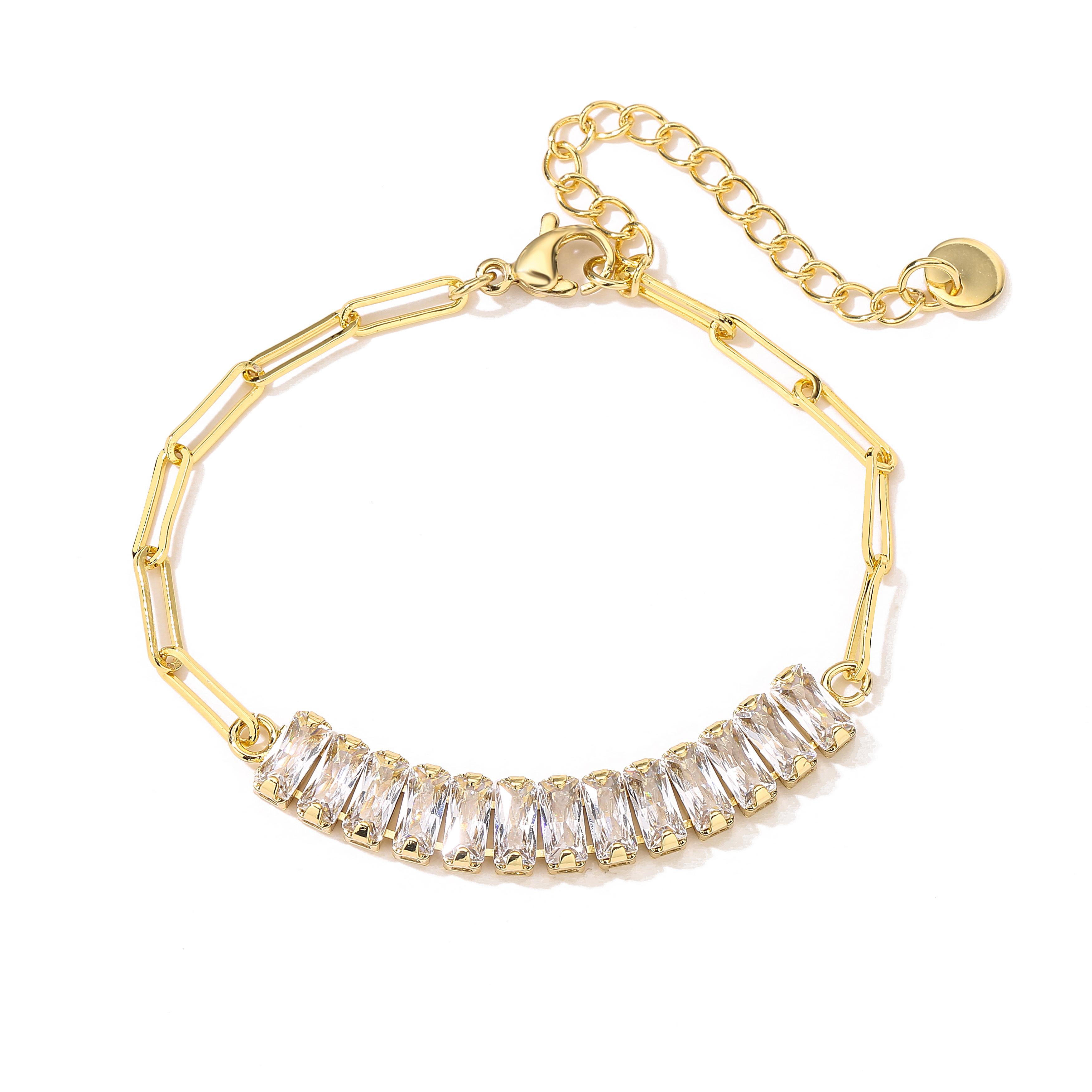 

HECHENG,CZ Choker Necklace Bracelet Shiny Crystal Necklace Zircon Tennis Chain Zircon Dropshipping