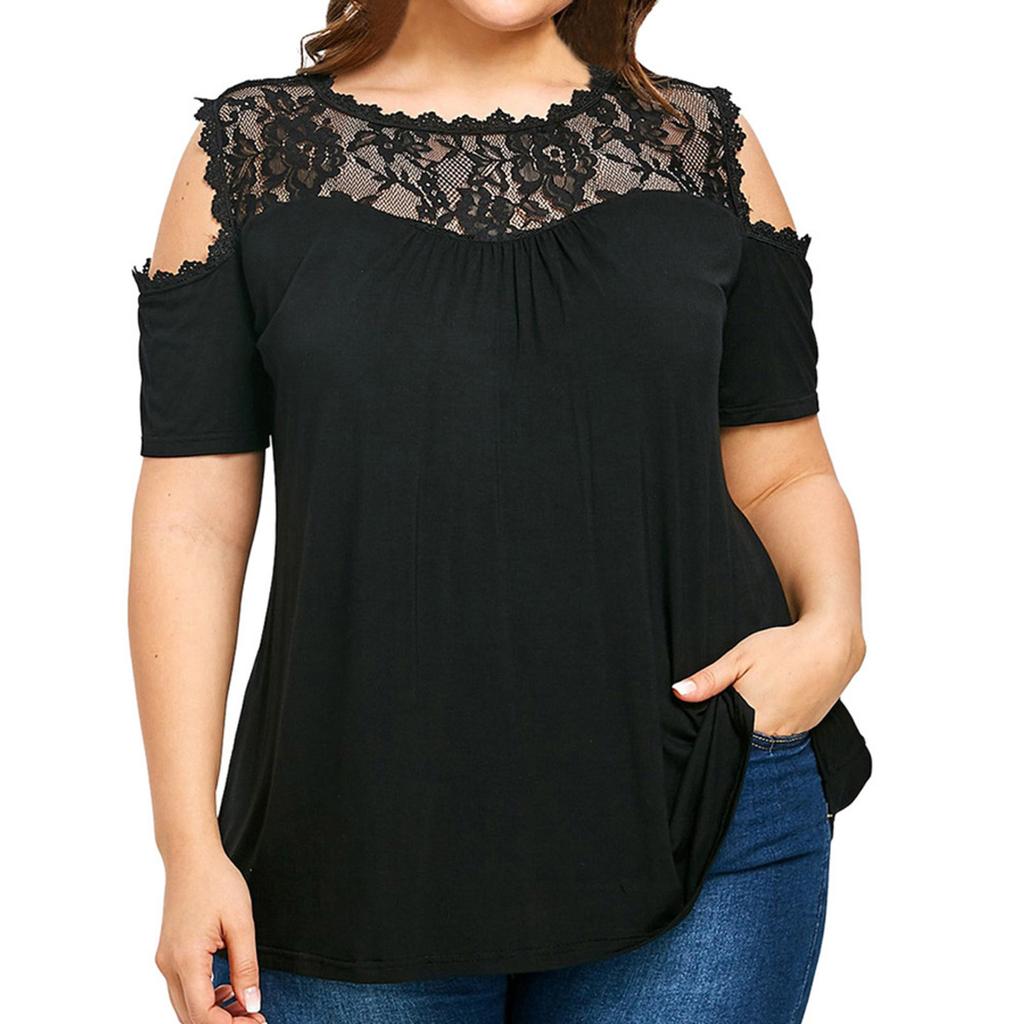 Short Sleeve Zipper Tops Blouse 