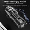 Three Eyed Mini Flashlight Rechargeable Led Flashlight New Thumb Flashlight
