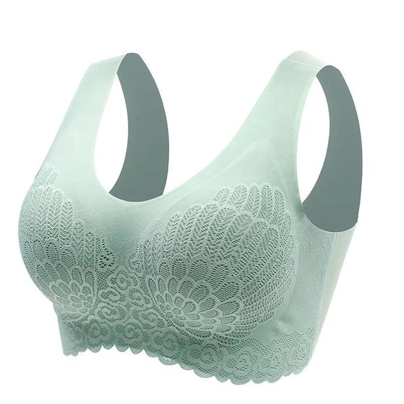Sexy Push Up Bras Latex Women's Underwear Wire Free Female Gather Bralette Seamless Iingerie Ladies Comfort Brassiere