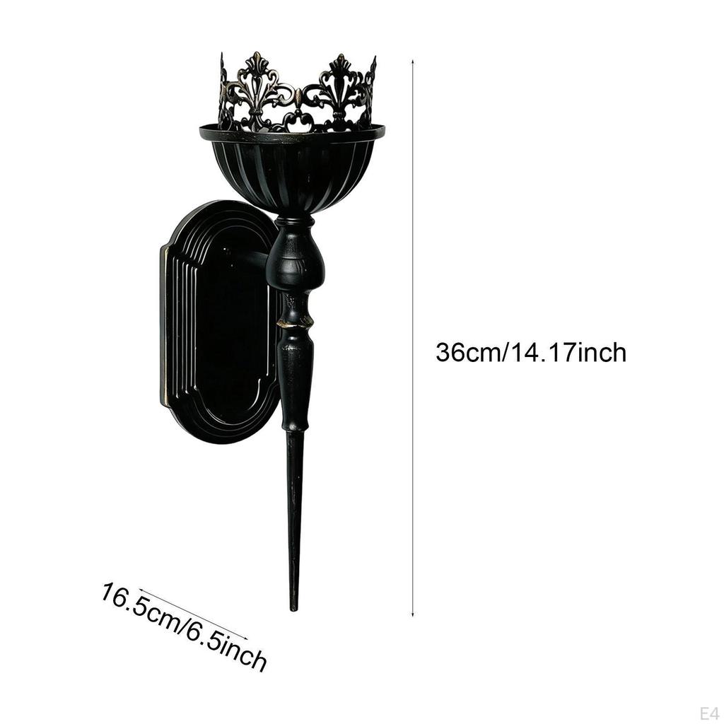 Candlestick Holders Tea Light Candle Holder Halloween Decor Hanging Decorative Wall Sconce