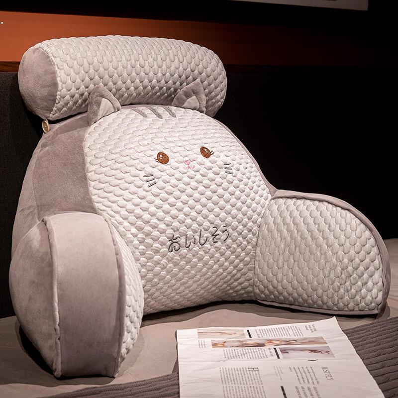Four Season Universal Large Backrest Pregnant Women's Waist Relaxation Cushion Soft Waist Protection Pillows Soft and Comfortable Sofa Hug Pillow