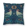 Floral Pattern Bedroom Pillowcase Living Room  Decor Strawberry Thief Red Cushion Cover