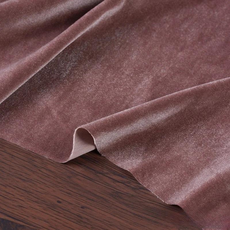 100x155cm Stretch Velvet Fabric Diamond Luster Cloth Soft Upholstery TextilesDiy Velour for Sofa Curtain Background