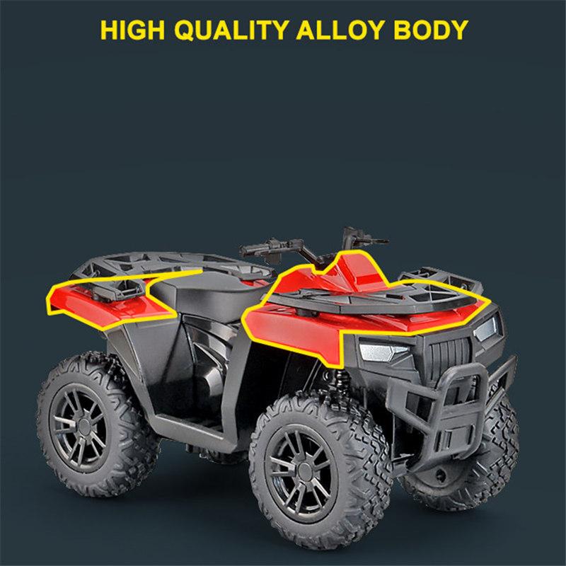 1:36 Model aliaj ATV Motocicletă Diecasts Jucărie Metalică Plajă Toate Terenurile Off-Road Model Motocicletă Simulare Cadouri Copii