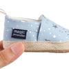 Kleinkindschuhe Baby Retro Star Print Design Freizeitschuhe rutschfeste weiche Kinderschuhe