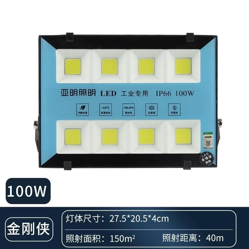 Lastest Led Floodlight 50W 100w 200w COB Leds IP66 Waterproof Outdoor Led Lamp AC220-240V  Solar Light Outdoors