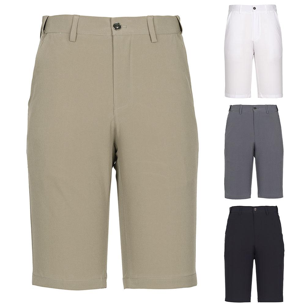 KIM YOUNG JOO GOLF Summer Half Pants Samtitch Rayon Blend Cooling Men'S Golf Shorts Dommhs16 (B Type)