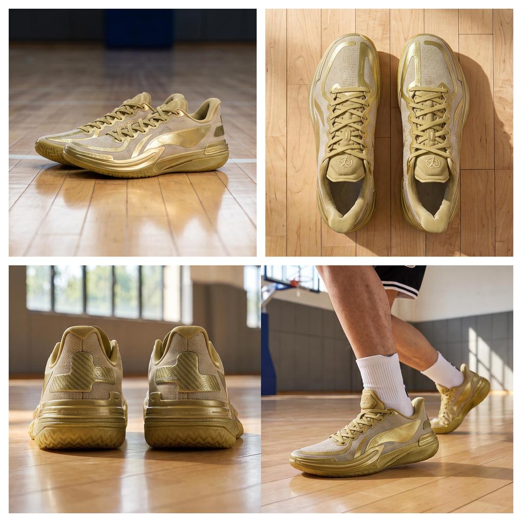 Li-Ning Gamma 1 Gold Męskie Trampki ABAU039-10