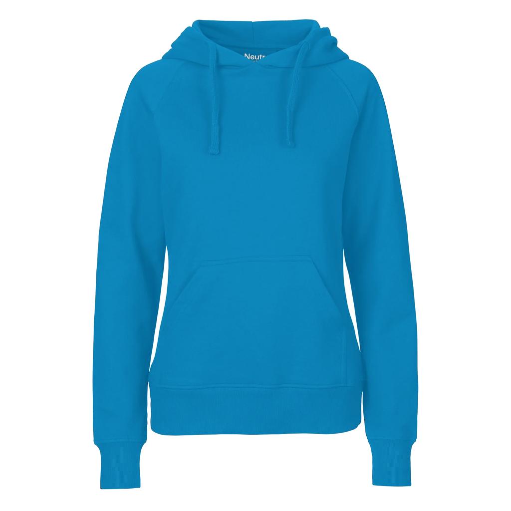 Neutraler Damen/Damen Einfarbiges Kapuzensweatshirt