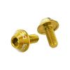 X AUTOHAUX Set of 4 M5x12mm Bottle Cage Bolts Screw Mountain Road BMX MTB