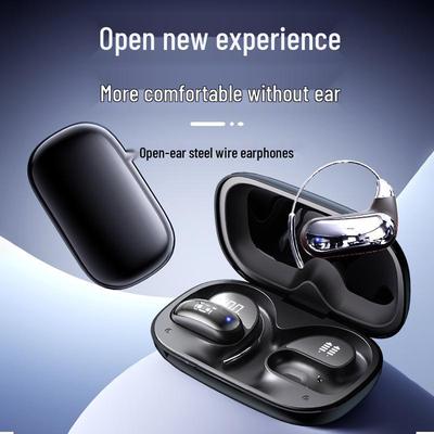 Stylish AI-Powered Open Air Bone Conduction Wireless Headset with Long Battery Life