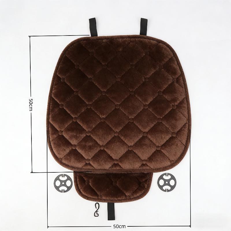 1 Set Universal Seat Protector Car Seat Cushion Soft Comfortable Without Backrest Seat Cushion Cover For Most Cars Suv