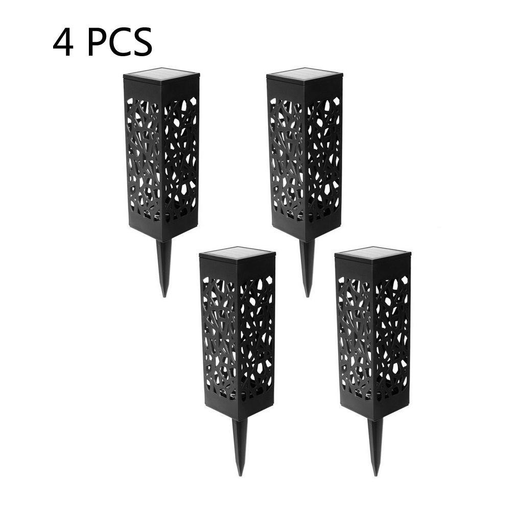 New 4/6PCs Waterproof LED Solar Garden Lights Outdoor Lawn Light Lamp For Patio Yard And Garden(Color:Warm White/Cool White)