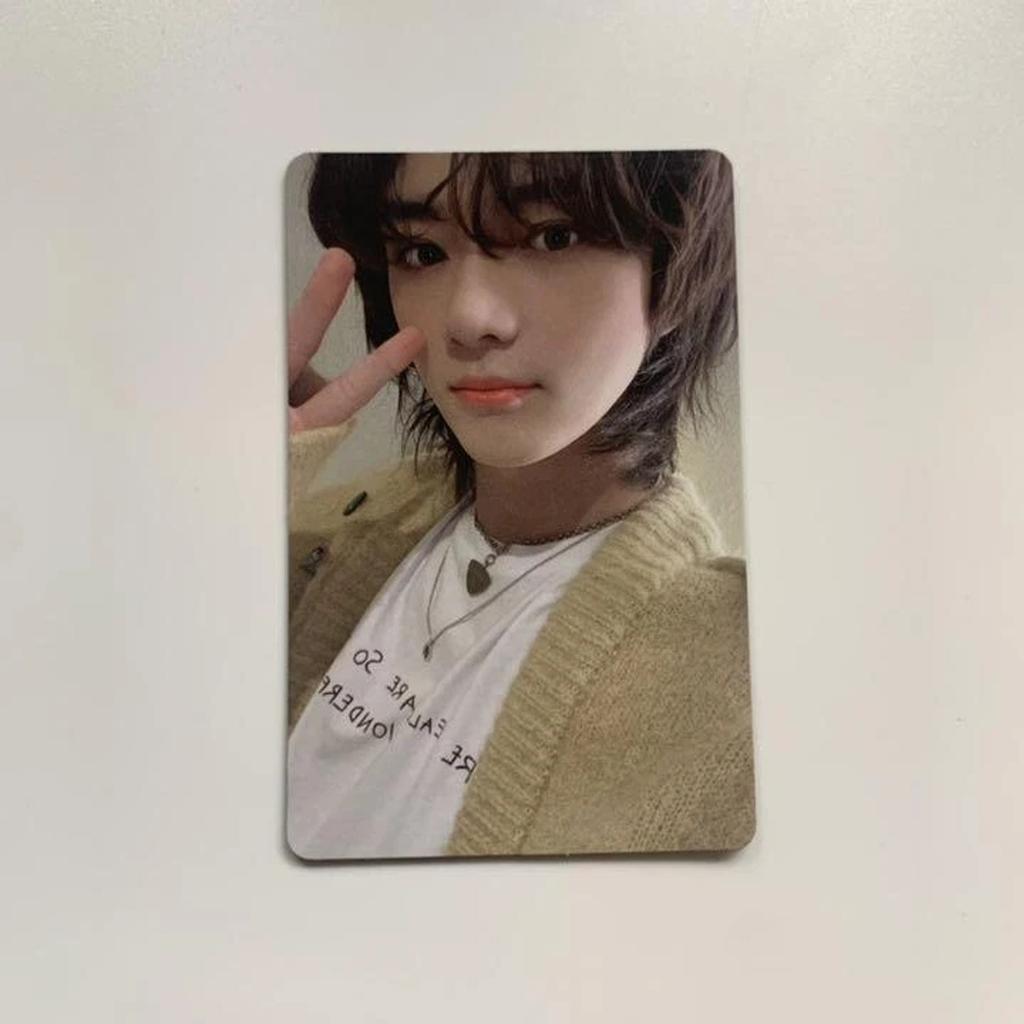 TXT 2nd Album The Chaos Chapter Freeze OFFICIAL PHOTO CARD OS PHOTOCARD