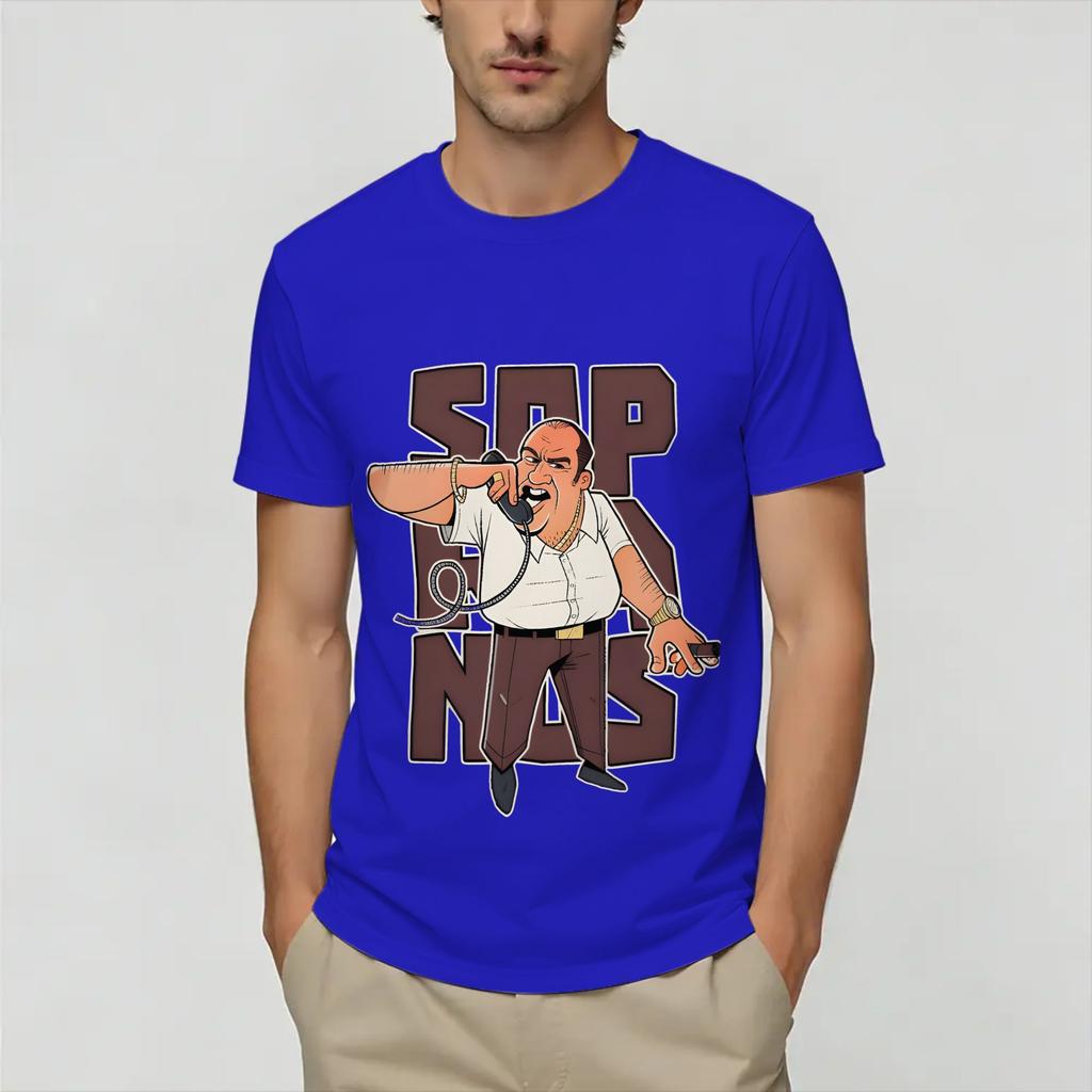 The Sopranos T Shirt Summer Cotton Tshirts For Unisexs Popular Pattern Tee Shirt Short Sleeves Vintage Clothing