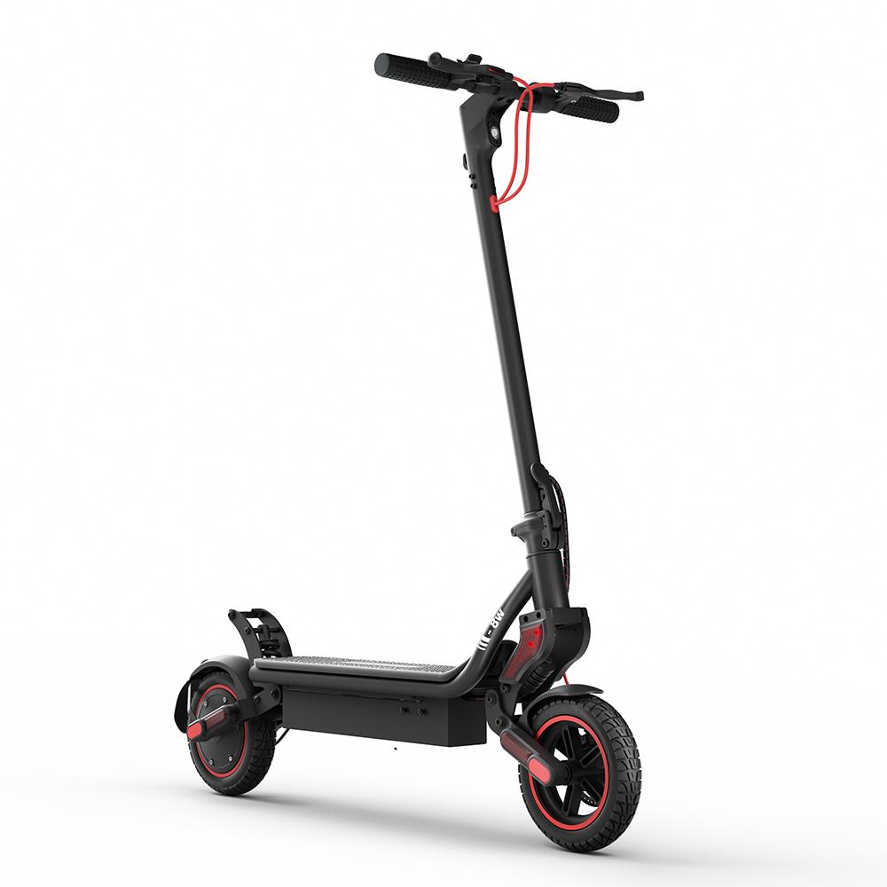 IScooter W8 Monopattino Elettrico per Adulti Motore da 750W, Ruote Pneumatiche Off-Road da 9,3 pollici, Batteria da 42V 14Ah Monopattino Elettrico Pieghevole