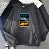 Japanese Anime AE86 Hoodie Initial D Graphic Sweatshirt Men O-Neck Long Sleeves Fashion Casual Drift Racing Women Clothing