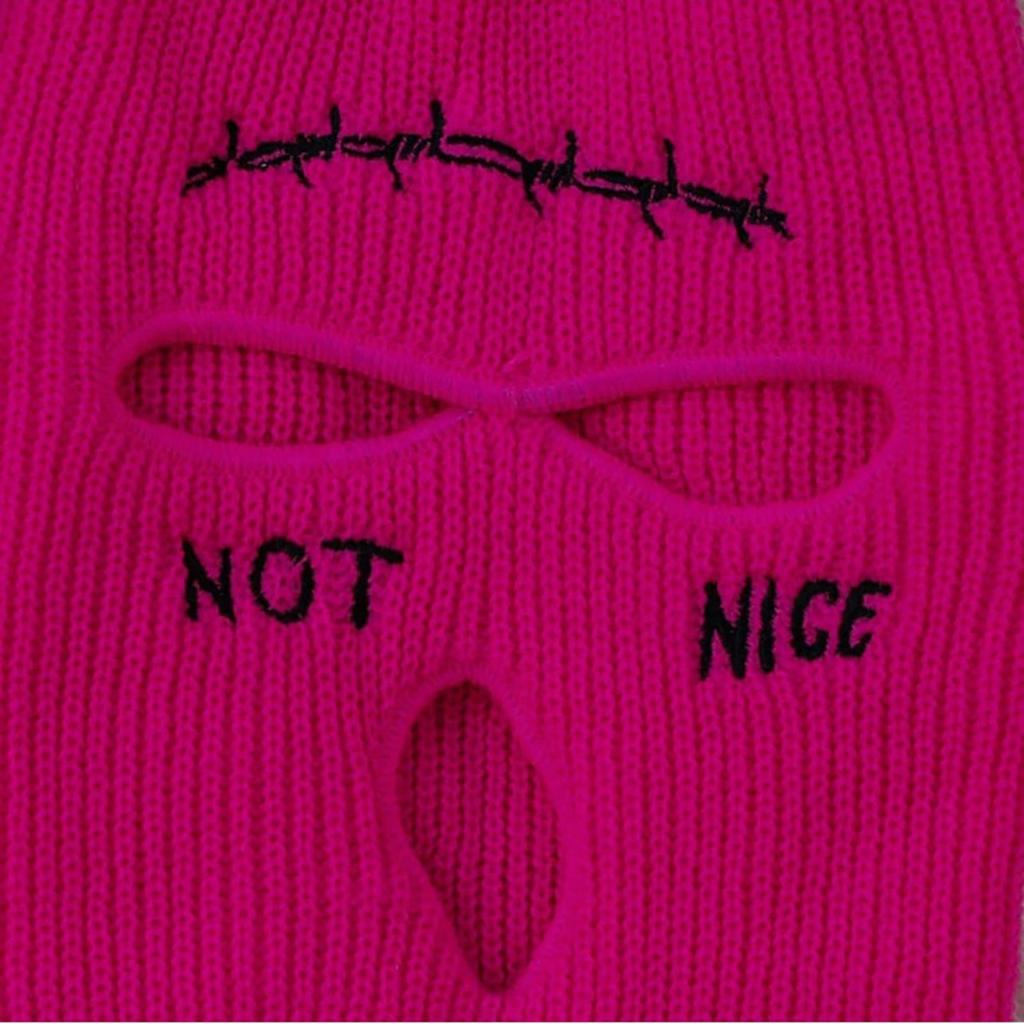 Fashion Knit Hat for Women Men Handwoven Balaclava Cap Beanie Hat for Girl Boys Party Mask-Hat Adult Novelty Accessories