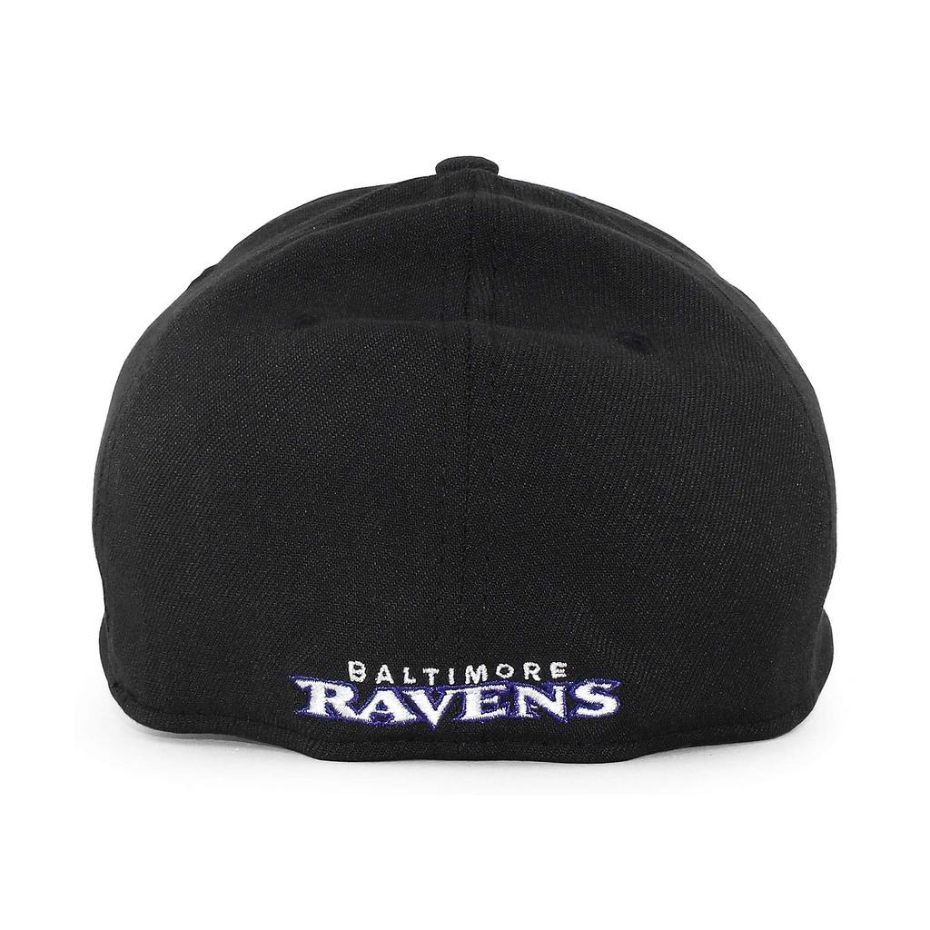 Boné New Era Baltimore Ravens 39THIRTY NFL TEAM CLASSIC FLEX FIT Tamanho Elástico 3930 polegadas, Ajuste, (P/M, Aprox.. 21.6-22.2 (55.8-57.7 cm)) [Usado]