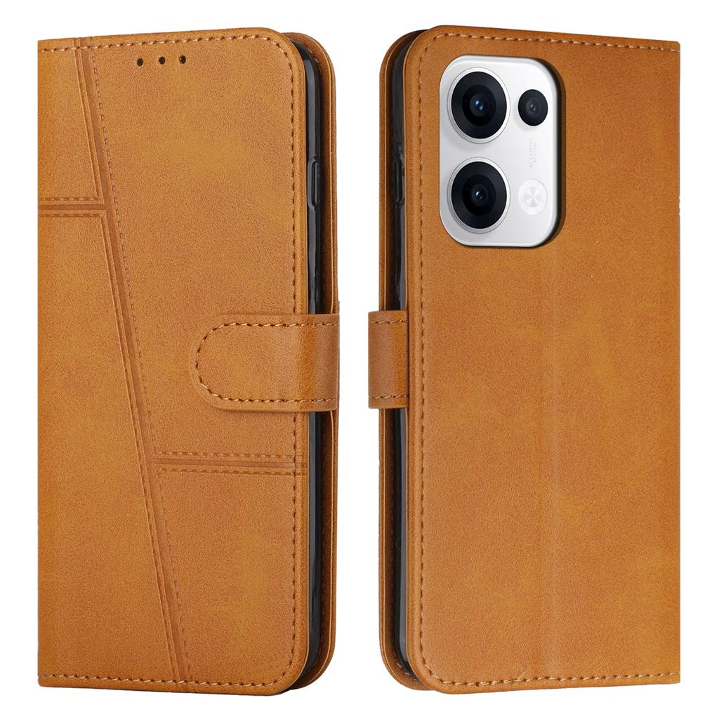 For Oppo Reno13 5G (Global) Case Wallet Leather Stand Protective Phone Cover