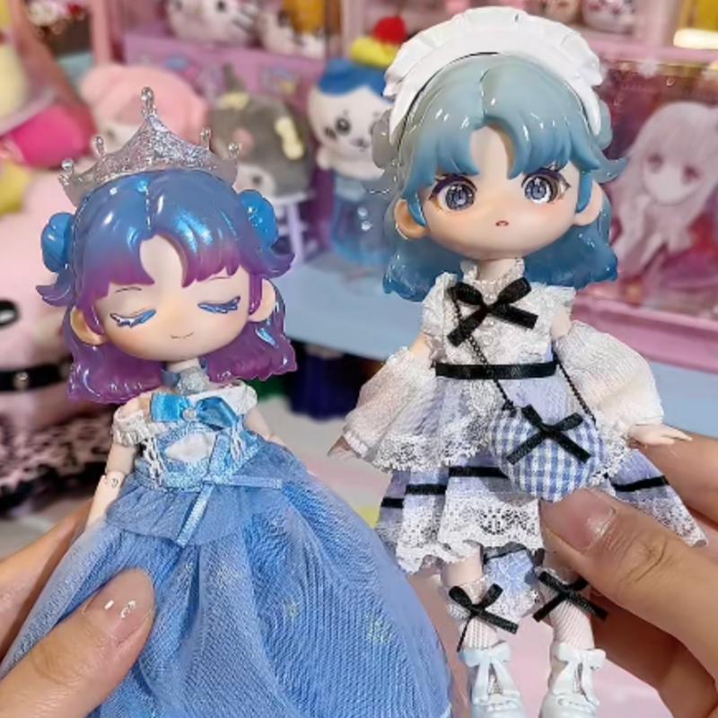 Genuine Lilolo Collectible Figure Toy Serie Cute Kawaii Anime Figure Dolls Cute Trendy Style Girl Surprise Gift