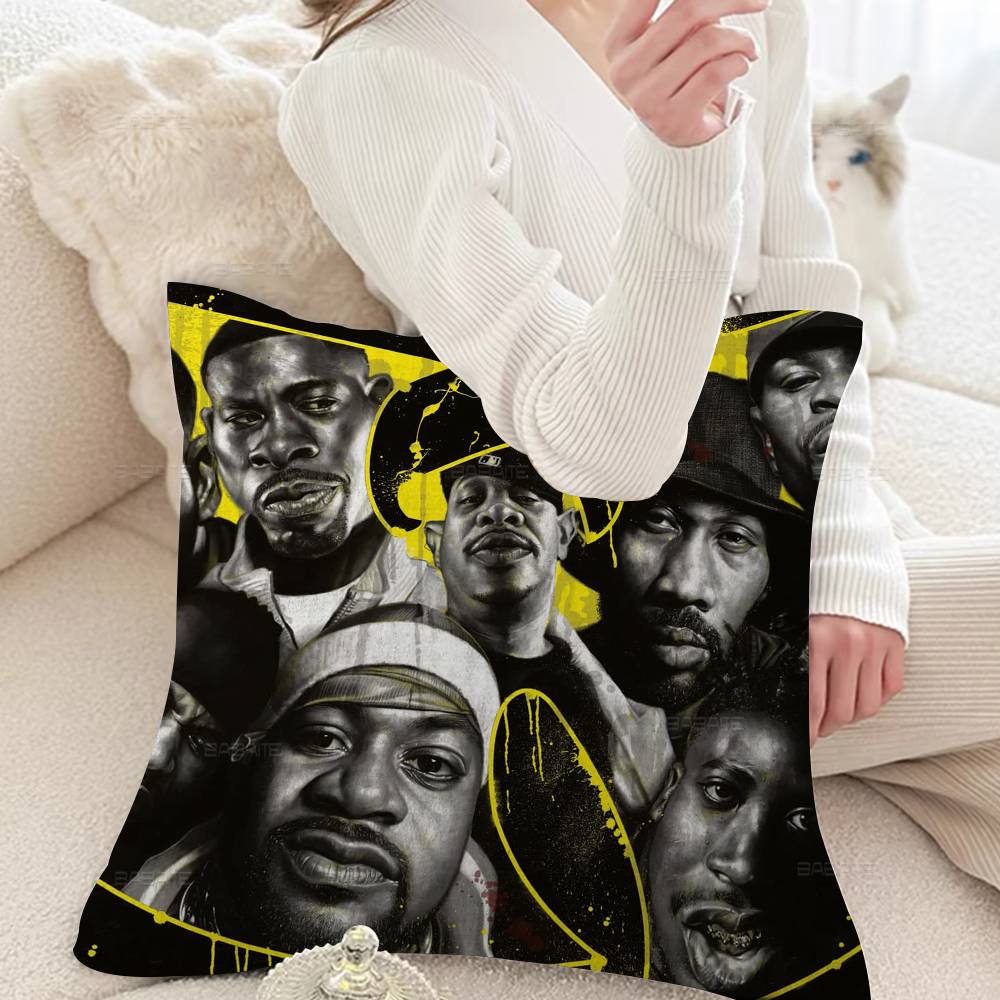 WU-TANG-CLAN HIP-HOP Pillow Gift Home Office Decoration Bedroom Sofa Car Cushion Cover case 45x45