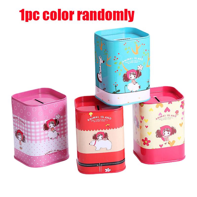 

Mini Money Safe Box Cash Box Metal Key Money Bank Small Security Lock Box Portable Sturdy Lockable Coin Boxes For Kids Adults