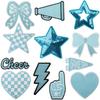 Ironing Game Day Embroidery Cloth Sticker Denim Jacket Backpack Shoes And Hats Diy Embroidery Decoration Hole Repair Subsidy