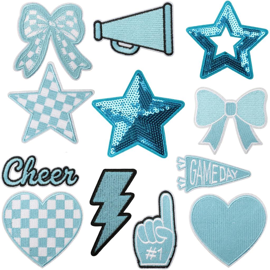 Ironing Game Day Embroidery Cloth Sticker Denim Jacket Backpack Shoes And Hats Diy Embroidery Decoration Hole Repair Subsidy