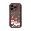 Christmas Carnival Apple iPhone Case: Compatible with 12, 13, 14, 15 Plus, 16 Pro Max; Cute & Drop-proof Design