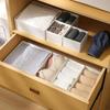 1/3pcs Fabric Cabinet Underwear Organizer Drawer Closet Storage for Clothes Bra Socks Underpants - Neatly Arranges Your Drawers
