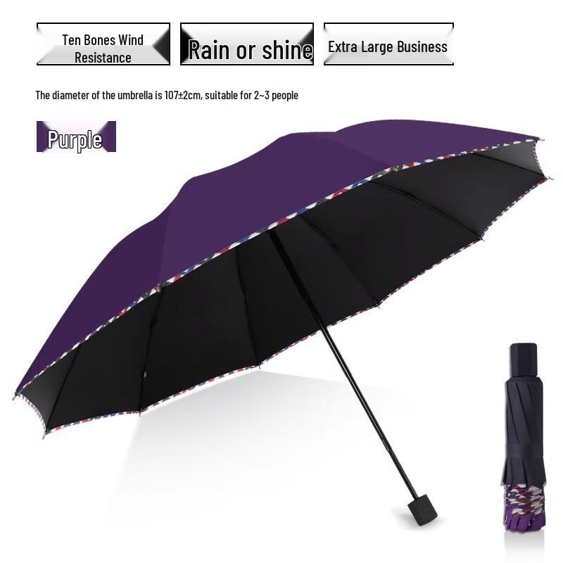 Shixun Manual Dual-Use Large Folding Umbrella