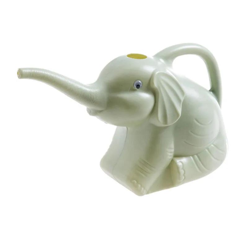

Новая лейка в форме слона, горшок для дома, сада, цветов, растений, полива, суккулентов, горшки, садоводство, бутылка для воды зелёный