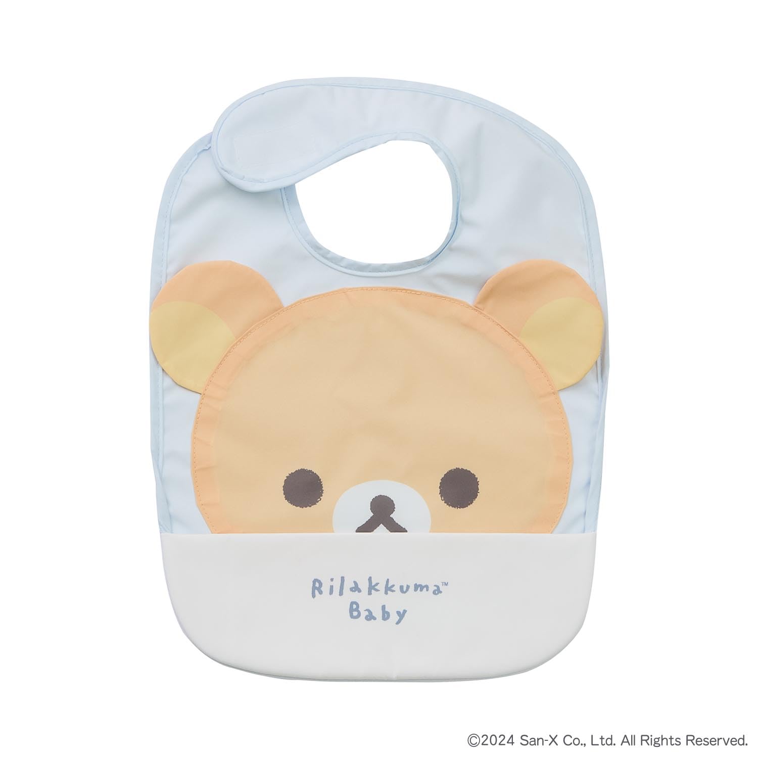 

Rilakkuma Детский нагрудник для кормления, один размер [Dadway], Синий, синий