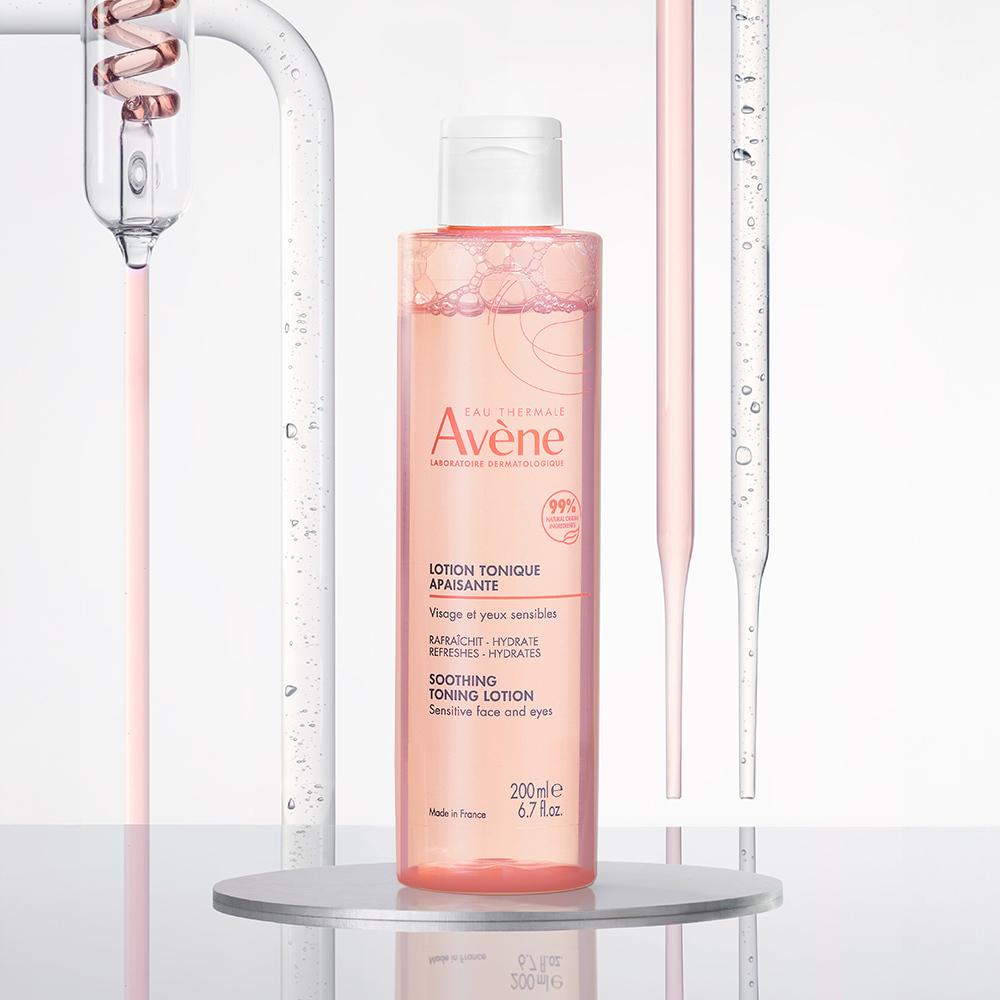 Avene [renewal] Avene Pink Soothing Toner 200ml Project  + Cotton Pad 