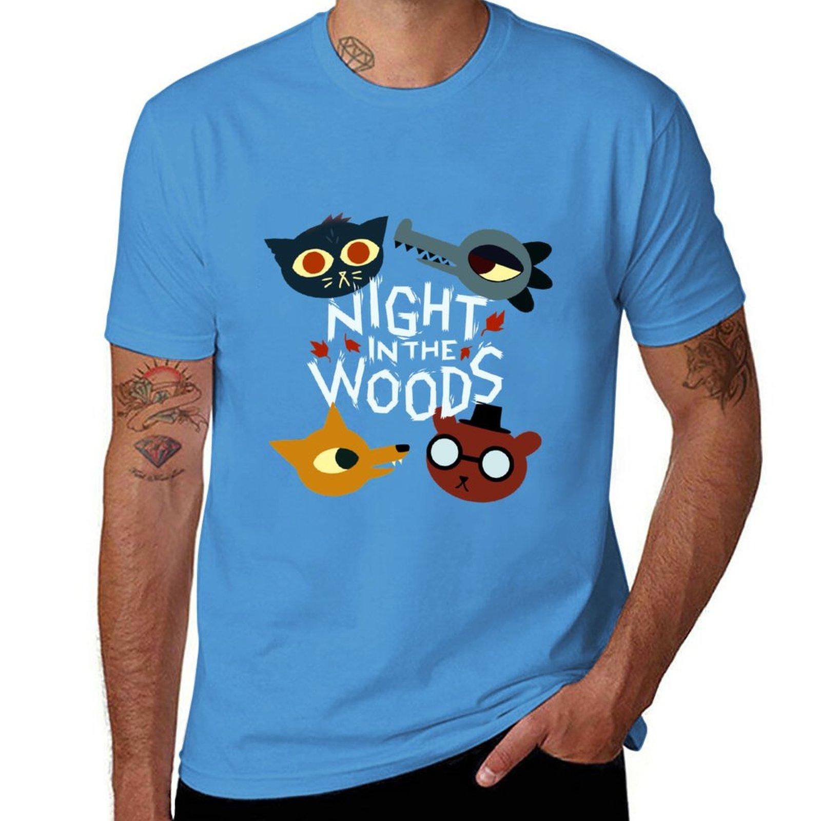 Night in the Woods  all characters TShirt sports fans sweat mens t shirt S