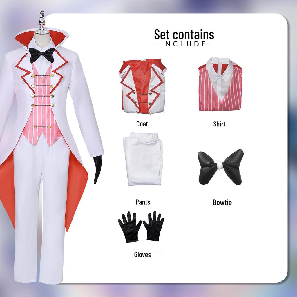 Lucifer Alastor Costume - Morning Star Inn Cosplay Set