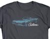 Oldsmobile 68 Cutlass Charcoal Gray Shirts